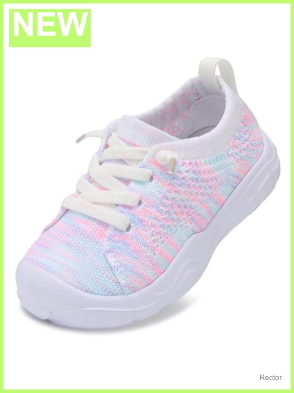 Toddler Wide Toe Box Slip-On Sneakers Lightweight Knit